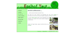 Desktop Screenshot of eselhof-teut.de