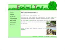 Tablet Screenshot of eselhof-teut.de